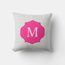 Recherche de hot pink throw pillows Blanc