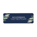 Search for midnight blue return address labels Elegant