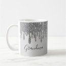 Search for silver glitter mugs Glam