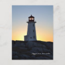 Search for nova scotia postcards Peggy's cove lighthouse