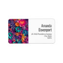 Search for digital return address labels Floral