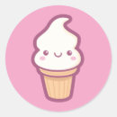 Search for kawaii ice cream stickers Cone