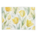 Search for tulips pillowcases White