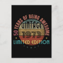 Recherche de 1973 anniversaire cartes Année de naissance