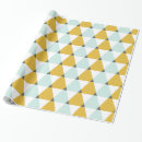 Recherche de motif triangle papier cadeau Jaune