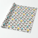 Recherche de carlins mignons papier cadeau Hiver