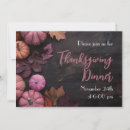 Recherche de de dîner thanksgiving invitations Coloré