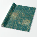 Search for maps wrapping paper Blue