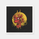 Recherche de dragon chinois serviettes Animal