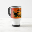 Search for happy cat travel mugs Pumpkin