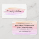 Recherche de brushstroke invitations Moderne