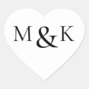 Search for heart name stickers Black