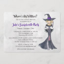 Search for witch bachelorette party invitations Wicked