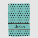 Search for teal golf towels Black