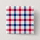 Search for blue plaid pattern buttons White