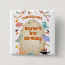 Search for dinosaur square buttons Stegosaurus