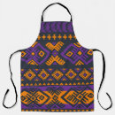 Search for indian pattern aprons Black