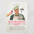 Search for funny retirement invitations Vintage