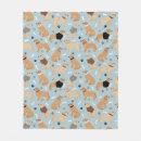 Search for golden retriever blankets Blue
