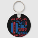 Search for hot dog keychains Patriotic