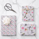 Recherche de fille de gymnastique papier cadeau Pour elle