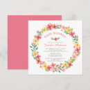 Search for floral wreath baby shower invitations Flowers