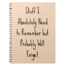 Search for funny notebooks Absentminded and scatterbrained friend