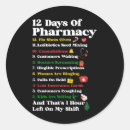 Search for pharmacist funny stickers Tech