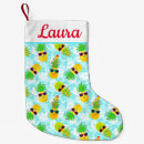 Recherche de ananas chaussette de noël Hawaïen