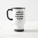 Search for pickleball travel mugs For pickleball players