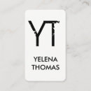 Recherche de grunge cartes visite Monogramme