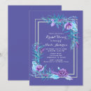 Search for violet bridal shower invitations Boho