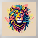 Search for lion head posters Animals