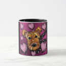 Search for airedale terrier mugs Airedales
