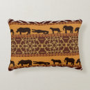 Recherche de motif girafe coussins Moderne