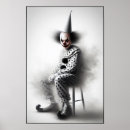 Search for scary clown posters Vintage