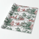Search for vintage santa wrapping paper Sleigh