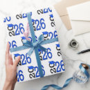 Search for college wrapping paper Blue