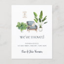 Search for mid century modern home postcards Housewarming
