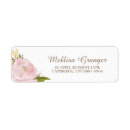 Search for peony wedding return address labels Floral
