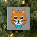 Search for ginger cat ornaments Animal