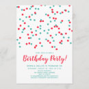 Search for colourful confetti invitations Stylish