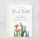 Search for final fiesta bachelorette party invitations Cactus