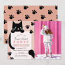 Recherche de black cat birthday invitations Girl