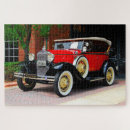 Recherche de vintage auto puzzles Rétro