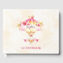 Search for hot air balloon guest books Pink