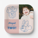 Search for minnie paper plates Minnie mouse 2nd birthday