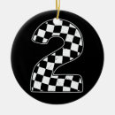 Search for race car ornaments Chequered flag