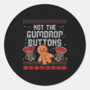Search for funny buttons and stickers Xmas