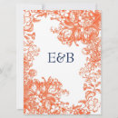 Search for engraved wedding invitations Floral